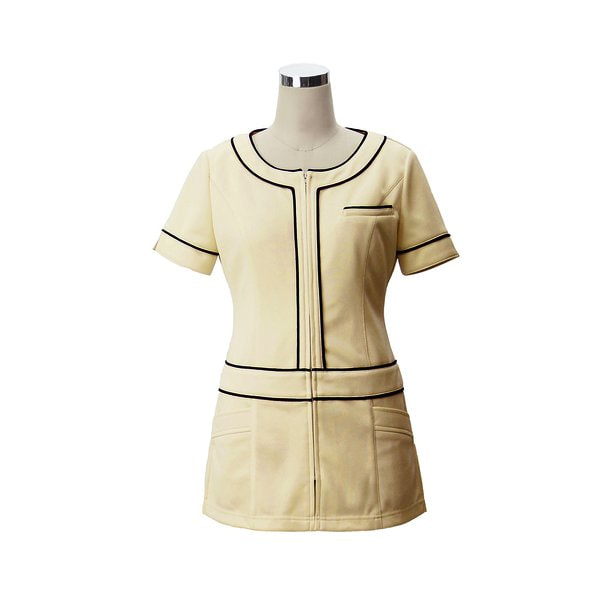 ヴィーダジャケット 01 （S）（ベージュ×ブラック）