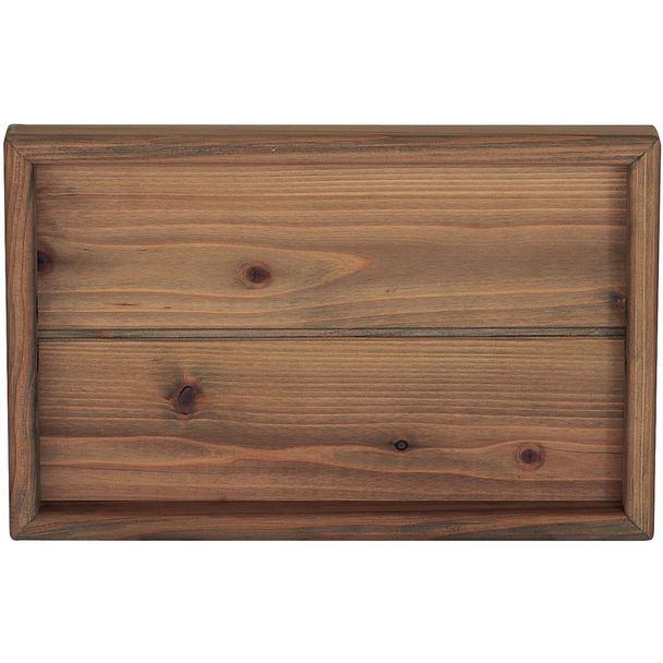 YS-F21・F22ワゴン用トレー（マホガニー） 1