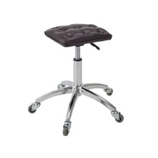 【プレミアム】アンティークスツール「スクエア」 ダークブラウン