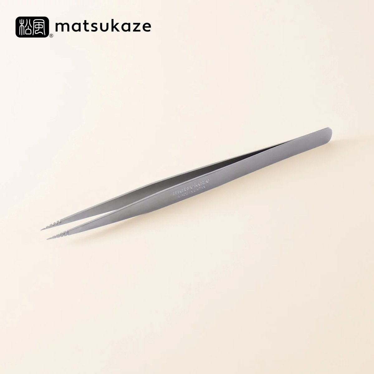 松風】ギザギザ掻き分けツイーザー＜type-n＞（日本製・全長14.0cm）の