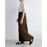 【IPRO】エプロンスカート Brown 2