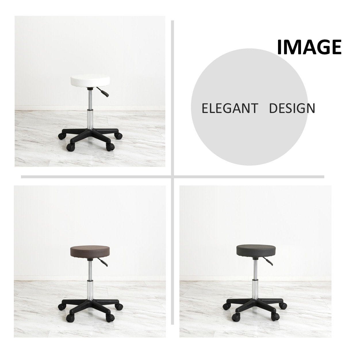 管182☆クラシックスツール☆アイアンスツール☆ラウンジ G-870スツール ブラウンの通販・卸売り | アイラッシュガレージ