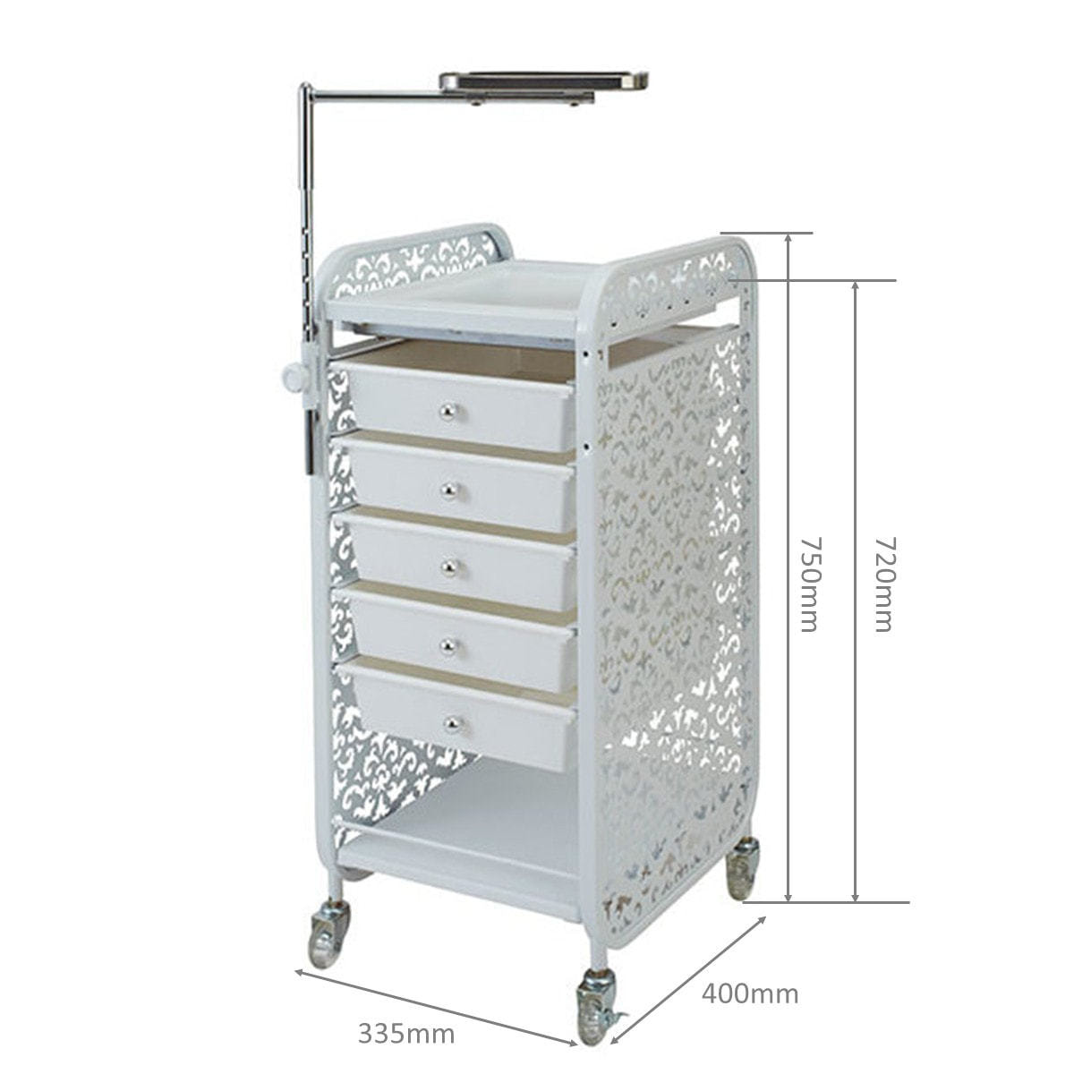 アラベスクワゴン＜ホワイト＞の通販・卸売り | アイラッシュガレージ