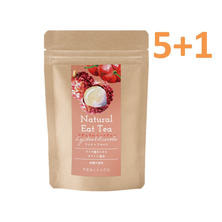 【5+1】ティートリコ ナチュラルイートティー ライチ&times;アセロラ 60g（BG special edition）