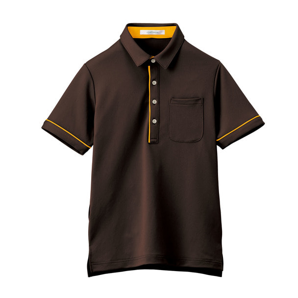 半袖ポロシャツ HSP003（3L）（アースブラウン） 1