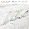 【AMBER LASH】ケース付きスクリューブラシ フラワーブルー 5