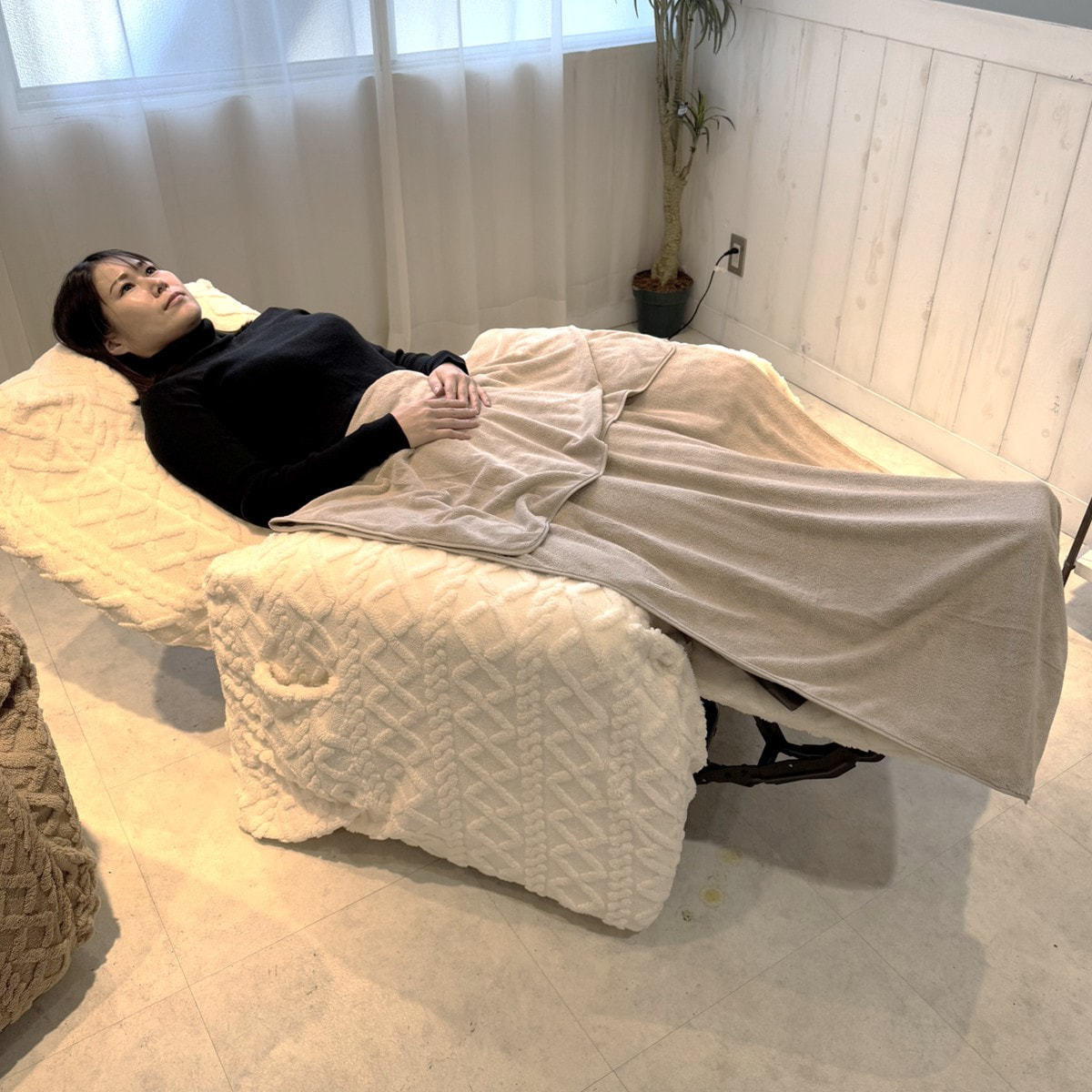 Petit Pro.】フリースブランケット（W85×H170cm）お得な3点セットの