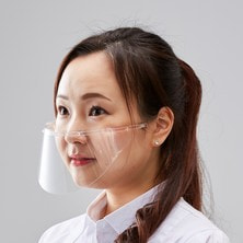 ユノス 透明マウスシールド【選べる2サイズ】