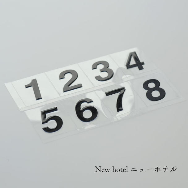 New hotel No.1-8 ニューホテルロッカーカッティングシート(8枚セット) 1