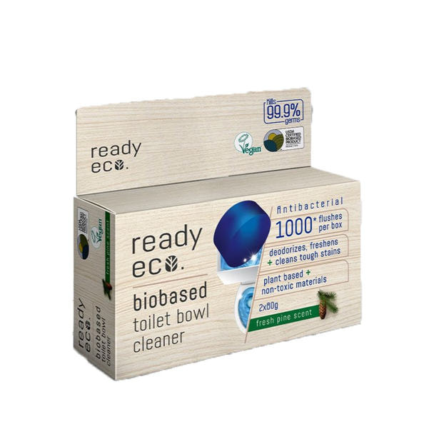 レディエコ バイオベース トイレブルークリーナー パインの香り 80g×2個 1