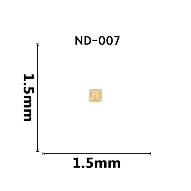 【ND007】NAILTAS（ネイルタス）ネイルデコパーツ メタルスクエア 1