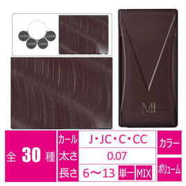 プラチナセーブル[Jカール太さ0.05長さ7～15mmMIX]の通販・卸売り