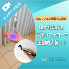 【最新技術】Flap eyelashes のLEDはここが違う！