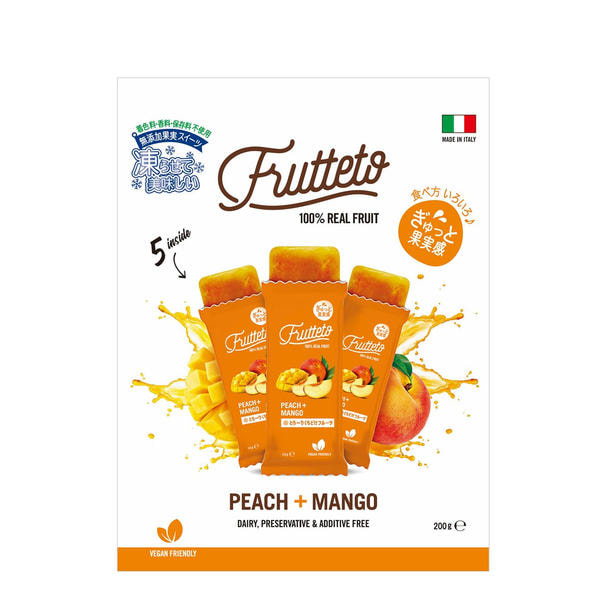 Frutteto（フルッテート）ピーチ&マンゴー 40g×5個入 1