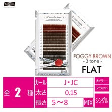 【LADYCOCO】LASH SHADOW [FOGGY BROWN 3tone] FLAT