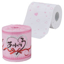 ノベルティ「ありがとう」トイレットペーパー 100個入り