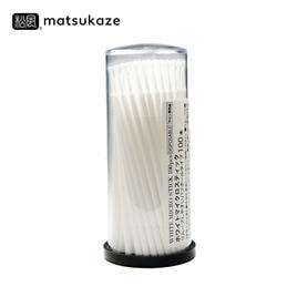 松風】ホワイトマイクロスティック【先端が長いタイプ】100本入りの