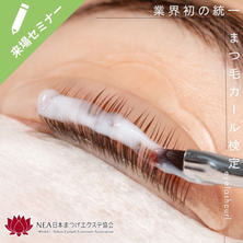 【まつ毛カール　Japanease Basic 】対策講座＋検定試験　半日完結コース