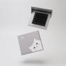 フラットマットラッシュ(BLK)[Lカール太さ0.10長さ11mm] 15