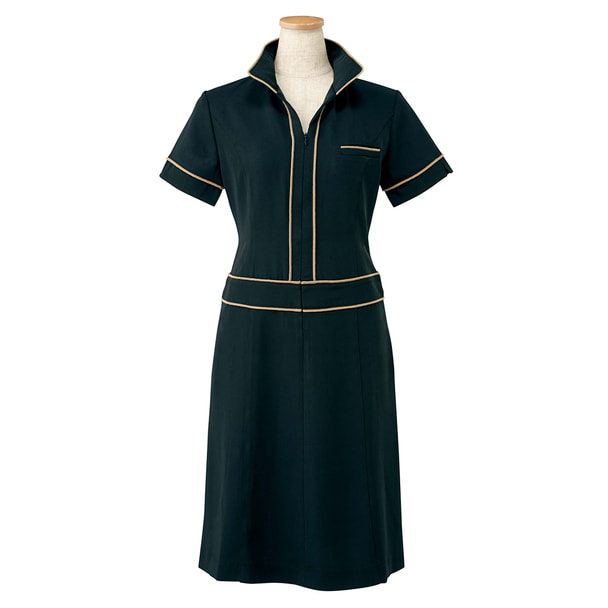 衿付ノワールワンピースS-3（S）（黒） 1