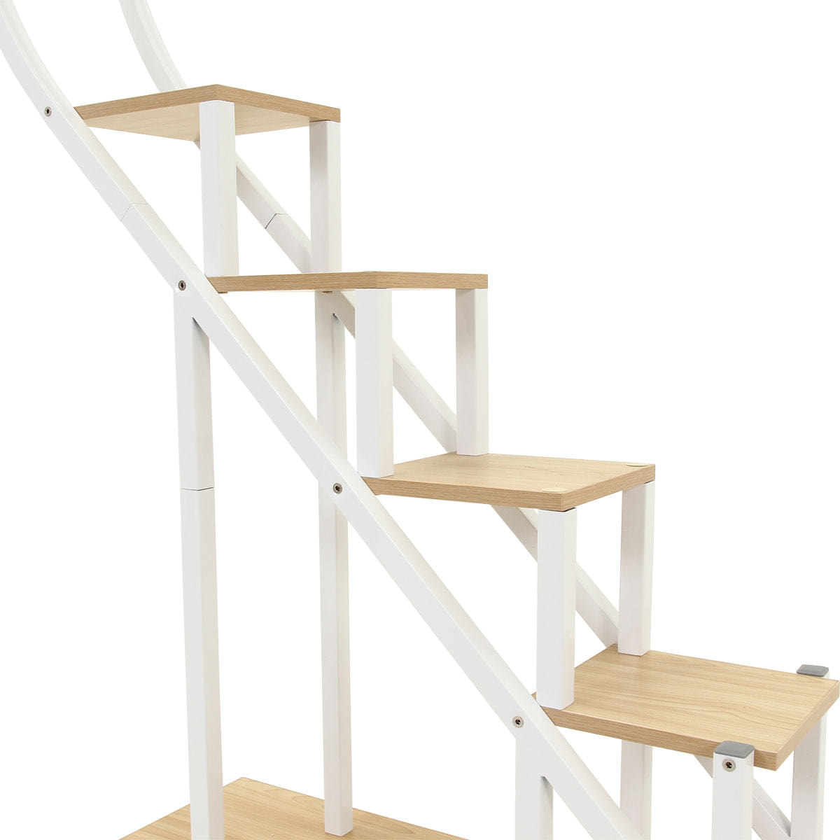 ディスプレイラック ハート型KD WH（63758）の通販・卸売り | アイ