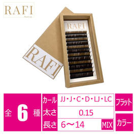 フラットラッシュブラック［JJカール 太さ0.10 長さMIX］の通販