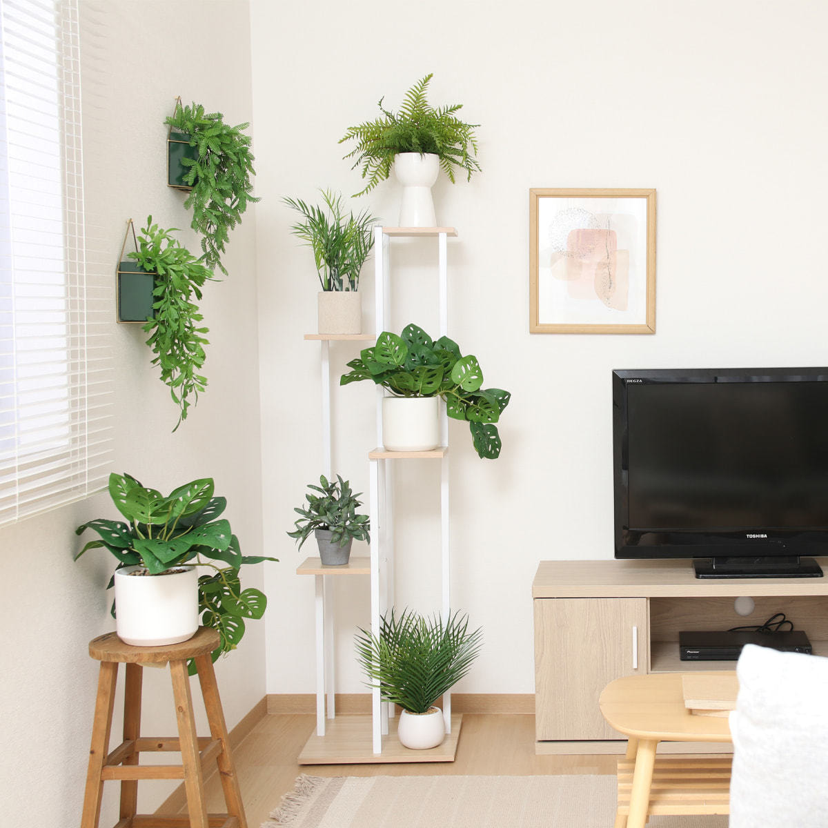 ディスプレイスタンド タワー WH（63762）の通販・卸売り | アイ