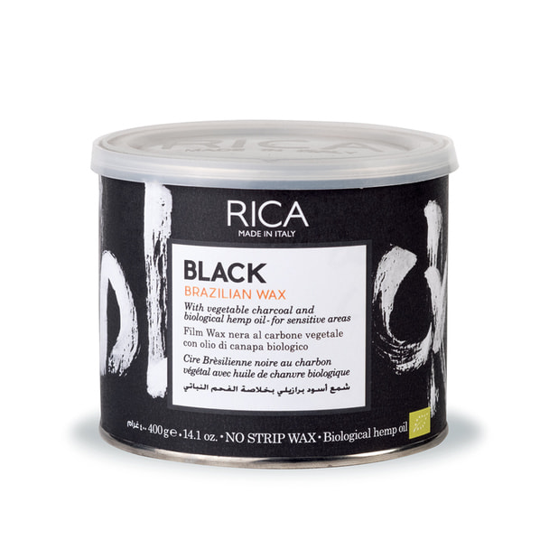 RICA ブラジリアンワックス BLK（ブラック）400g 1