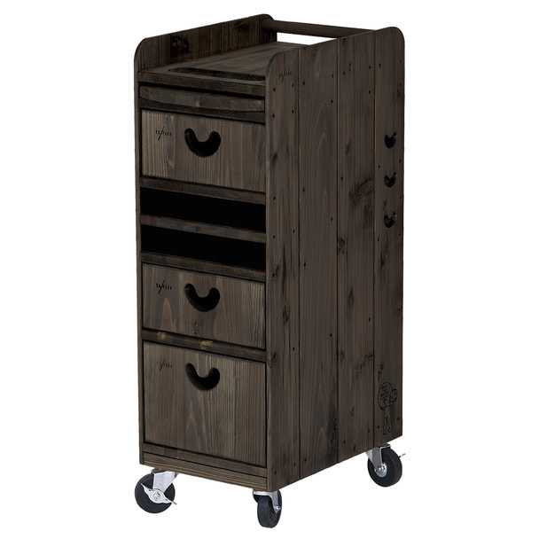 ウッドワゴンYS-F11（エスニックブラック） 1