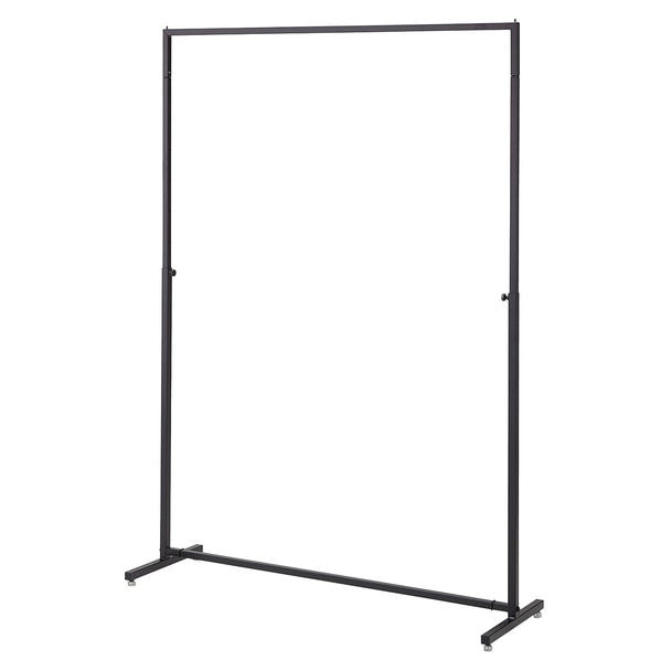 インハングタイプ ハンガーラック 角パイプ＜ブラック＞W120cm 1