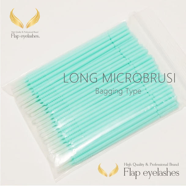 【Flap eyelashes】【袋入り】ロングマイクロブラシ 1