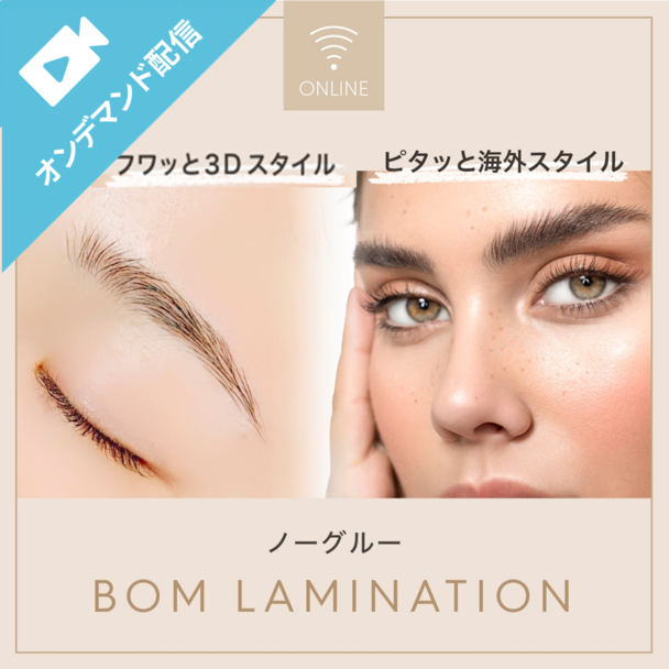 〈新〉BOMブロウラミネーション&3Dフワッと立体眉　 1
