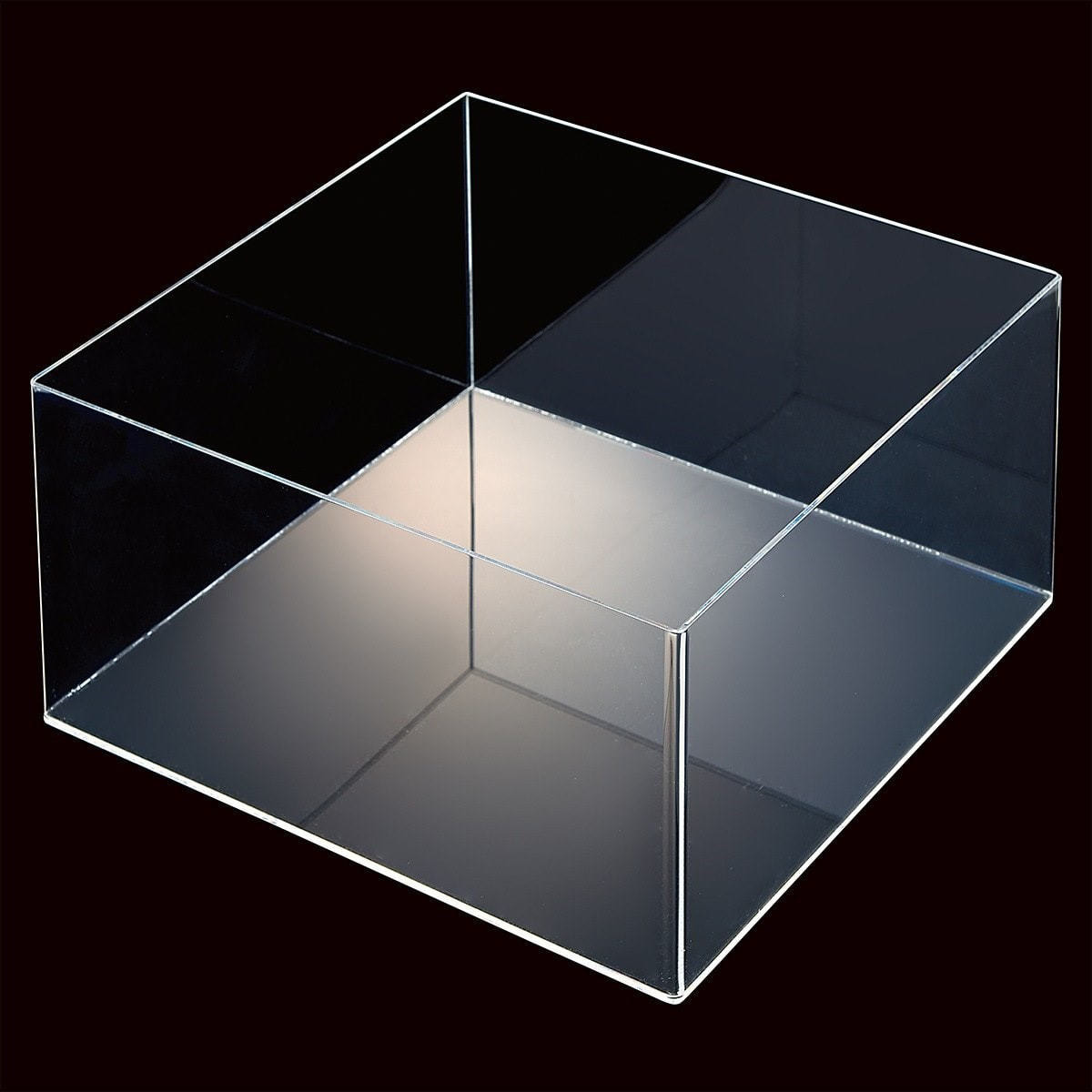 透明アクリル5面ボックス＜35cm角×高さ17.5cm＞の通販・卸売り | アイ