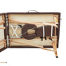軽量木製折りたたみリクライニングベッド EB-05DX（キャリーバッグ付）（ホワイト） 6
