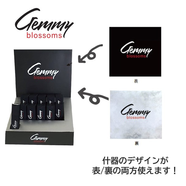 【Gemmy blossoms】ジュエルリップ4.5g(クリア)(初回導入25本セット什器付き) 1