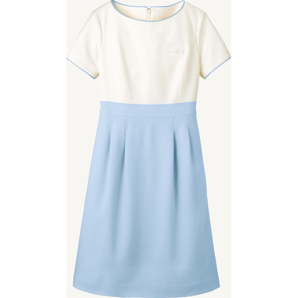 ワンピース 7723（5号）（ブルー×ホワイト） 1