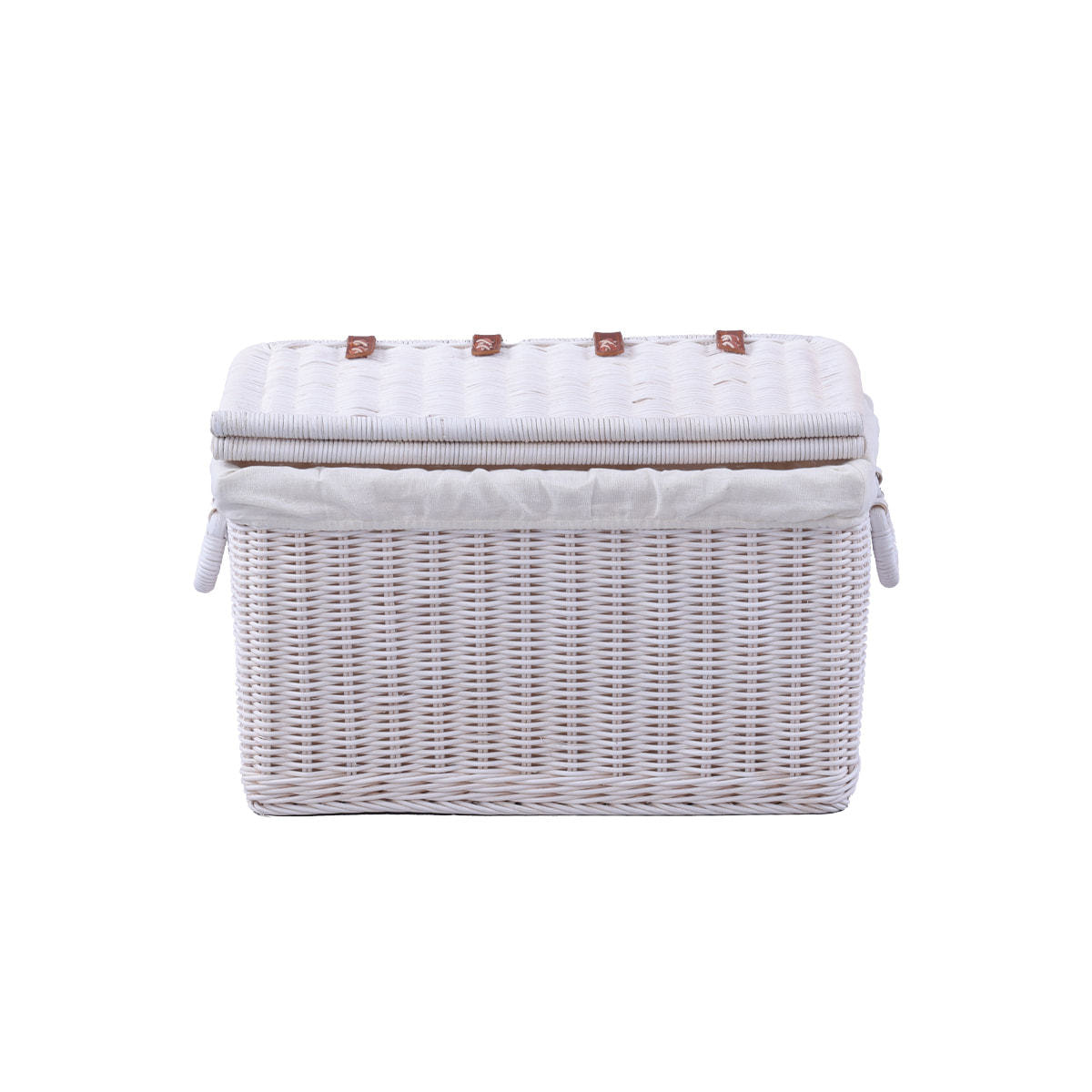 ラタンバスケット ラタンバスケット Mサイズ（GK520MWW）ホワイトの通販・卸売り | アイ