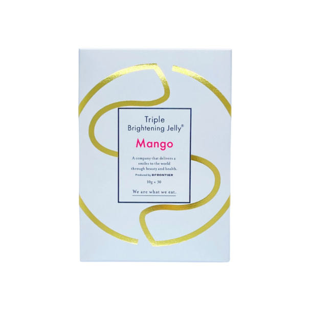 Triple Brightening Jelly マンゴー味（トリプルブライトニングゼリー）30包入り 1