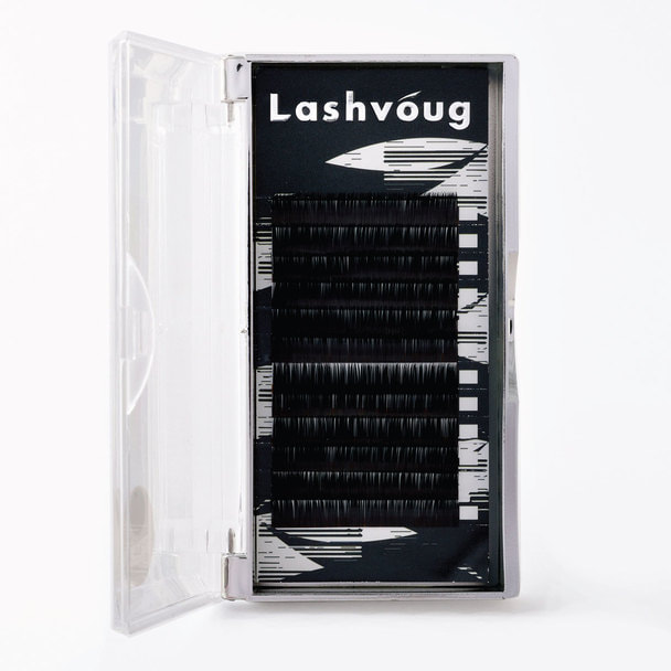 【Lashvoug】フラットラッシュ Dカール[太さ0.15][長さ8mm]