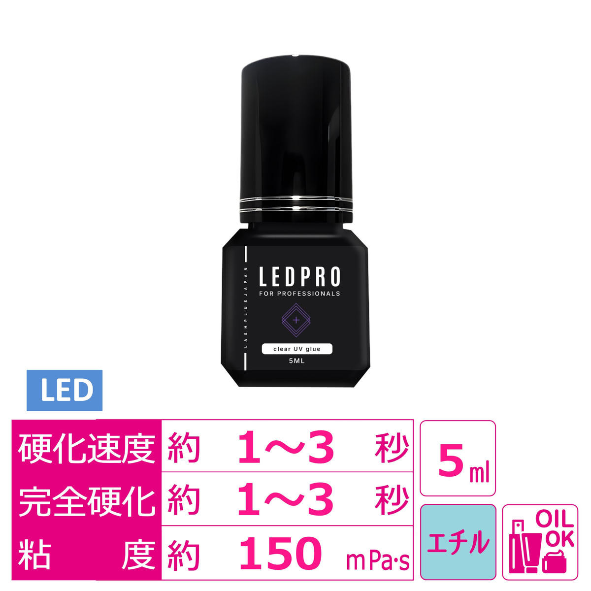 LASH PLUS レーザーラッシュプロライト LASH PLUS】レーザーラッシュプロLEDグルーJP 5mlの通販・卸売り