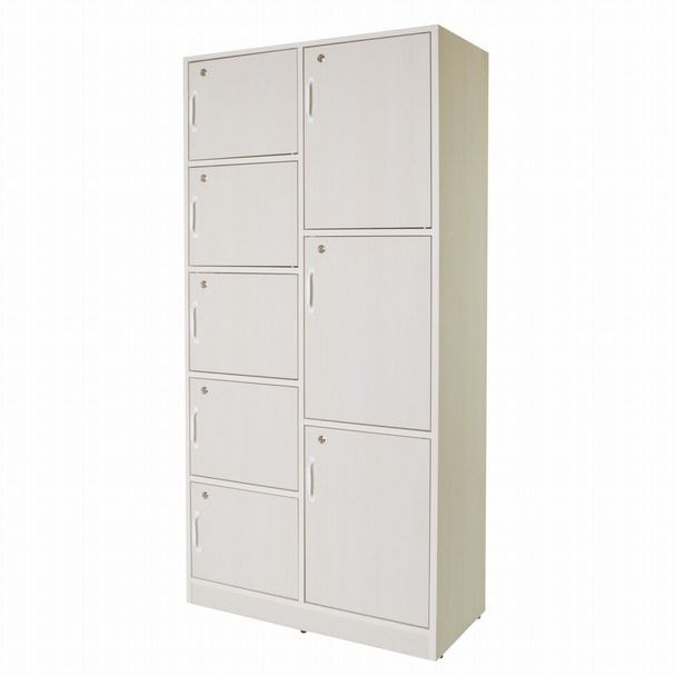 ボードロッカーTH 8D ホワイトウッド 1