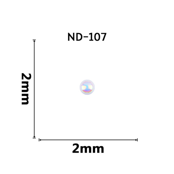 【ND107】NAILTAS（ネイルタス）ネイルデコパーツ パール 1